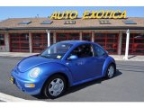 2001 Techno Blue Pearl Volkswagen New Beetle GLS Coupe #53672892
