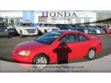 2002 Rally Red Honda Civic EX Coupe #53671920
