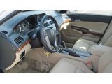 2012 Honda Accord EX-L V6 Sedan Ivory Interior