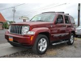 2008 Red Rock Crystal Pearl Jeep Liberty Limited 4x4 #53672826