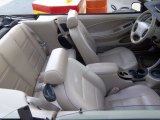 1999 Ford Mustang V6 Convertible Medium Parchment Interior