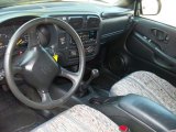 1999 Chevrolet S10 LS Extended Cab 4x4 Graphite Interior