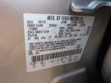 2011 Edge Color Code for Ingot Silver Metallic - Color Code: UX