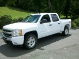 2011 Summit White Chevrolet Silverado 1500 LT Crew Cab 4x4 #53672706
