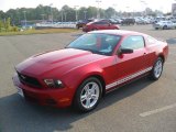 2010 Red Candy Metallic Ford Mustang V6 Coupe #53672699