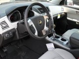 2012 Chevrolet Traverse LTZ Light Gray/Ebony Interior