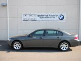2008 Titanium Grey Metallic BMW 7 Series 750Li Sedan #53671746