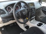 2012 Dodge Grand Caravan SXT Black/Light Graystone Interior
