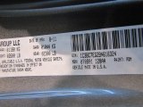 2011 200 Color Code for Tungsten Metallic - Color Code: PDM