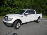 2010 White Platinum Metallic Tri Coat Ford F150 Lariat SuperCrew 4x4 #53672527