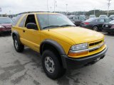 2004 Chevrolet Blazer Yellow