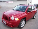 2007 Inferno Red Crystal Pearlcoat Jeep Compass Sport #5347782