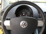 2003 Volkswagen New Beetle GLX 1.8T Coupe Steering Wheel
