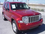 2008 Inferno Red Crystal Pearl Jeep Liberty Limited #5341514
