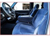 1999 Chevrolet Silverado 1500 LS Extended Cab 4x4 Blue Interior