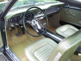 1965 Ford Mustang Coupe Ivy Gold Interior