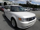 2011 White Platinum Metallic Tri-Coat Ford Flex SEL #53671627