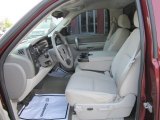 2009 GMC Sierra 1500 SLE Regular Cab Dark Titanium/Light Titanium Interior