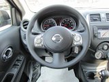 2012 Nissan Versa 1.6 SL Sedan Steering Wheel