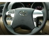 2012 Toyota Highlander V6 4WD Steering Wheel
