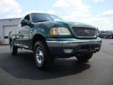 1999 Amazon Green Metallic Ford F150 XL Extended Cab 4x4 #53811375