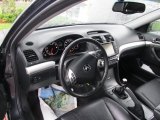 2005 Acura TSX Sedan Ebony Interior