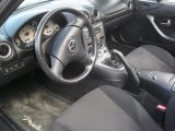 2005 Mazda MX-5 Miata Roadster Black Interior