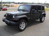 2012 Natural Green Pearl Jeep Wrangler Unlimited Sport S 4x4 #53811428