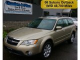 2008 Harvest Gold Metallic Subaru Outback 2.5i Limited Wagon #53811188