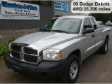 2006 Bright Silver Metallic Dodge Dakota ST Club Cab 4x4 #53811183