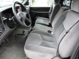2005 GMC Sierra 1500 SLE Regular Cab 4x4 Dark Pewter Interior