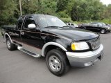 2000 Black Ford F150 XLT Extended Cab 4x4 #53844130