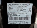 2000 F150 Color Code for Black - Color Code: UA