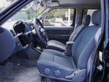 2004 Nissan Frontier XE V6 Crew Cab Charcoal Interior