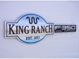 2003 Ford F350 Super Duty King Ranch Crew Cab Dually Marks and Logos