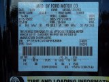 2010 F150 Color Code for Lava Red Metallic - Color Code: UZ