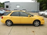2003 Subaru Impreza Sonic Yellow