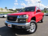 2009 Fire Red GMC Canyon SLE Crew Cab 4x4 #53857338