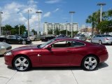 Radiance Red Metallic Jaguar XK in 2008