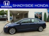 2009 Royal Blue Pearl Honda Civic EX Sedan #53857329