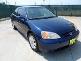 2003 Eternal Blue Pearl Honda Civic EX Coupe #53857553