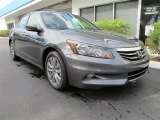 2012 Polished Metal Metallic Honda Accord EX-L V6 Sedan #53857241