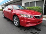 2012 San Marino Red Honda Accord EX-L V6 Coupe #53857237