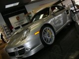 2011 Platinum Silver Metallic Porsche 911 Turbo S Coupe #53857218