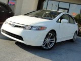 2007 Taffeta White Honda Civic Si Sedan #53857487