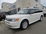 2009 White Suede Clearcoat Ford Flex SE #53857486