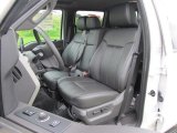 2011 Ford F350 Super Duty Lariat Crew Cab Dually Black Interior
