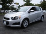 2012 Silver Ice Metallic Chevrolet Sonic LT Hatch #53857198