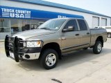 2008 Light Khaki Metallic Dodge Ram 2500 SXT Quad Cab 4x4 #53672498