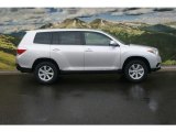 Classic Silver Metallic Toyota Highlander in 2012